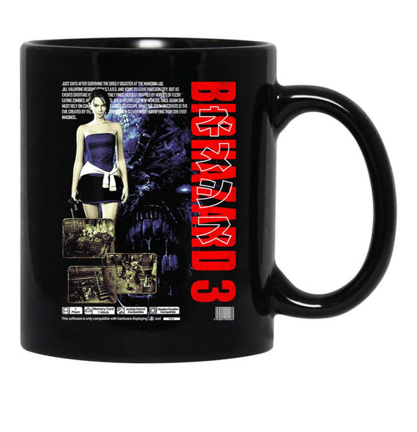Resident Evil Biohazard 3 Classic Black Coffee Mug, Gift Coffee Mug - Black
