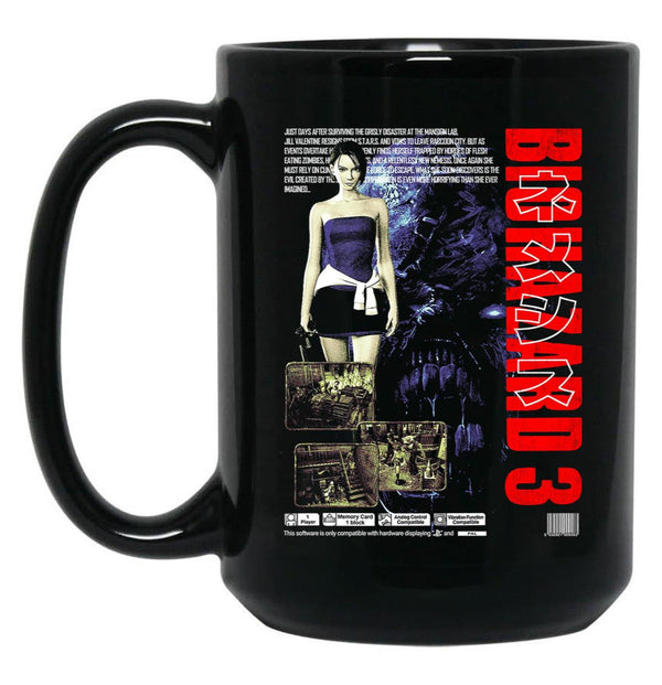 Resident Evil Biohazard 3 Classic Black Coffee Mug, Gift Coffee Mug - Black