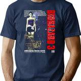 Resident Evil Biohazard 3 Classic Premium Heavyweight Cotton T-Shirt - Navy