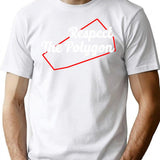 Respect The Polygon - Vintage Style T-Shirt for Men & Women, T-Shirts Graphic Tee - White