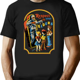 Respect Your Elders T-Shirt for Men & Women, T-Shirts Graphic Tee - Black