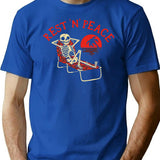 Rest N Peace T-Shirt for Men & Women, T-Shirts Graphic Tee - Blue