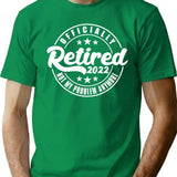 Retired 2022 Not My Problem T-Shirt for Men & Women, T-Shirts Graphic Tee - Green