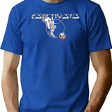 Retro Computer Games - Psygnosis T-Shirt for Men & Women, T-Shirts Graphic Tee - Blue