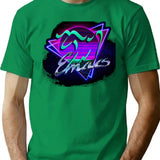 Retro Emacs T-Shirt for Men & Women, T-Shirts Graphic Tee - Green
