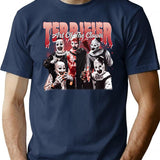 Retro Halloween Terrifier Art Of The Clown T-Shirt for Men & Women, T-Shirts Graphic Tee - Navy