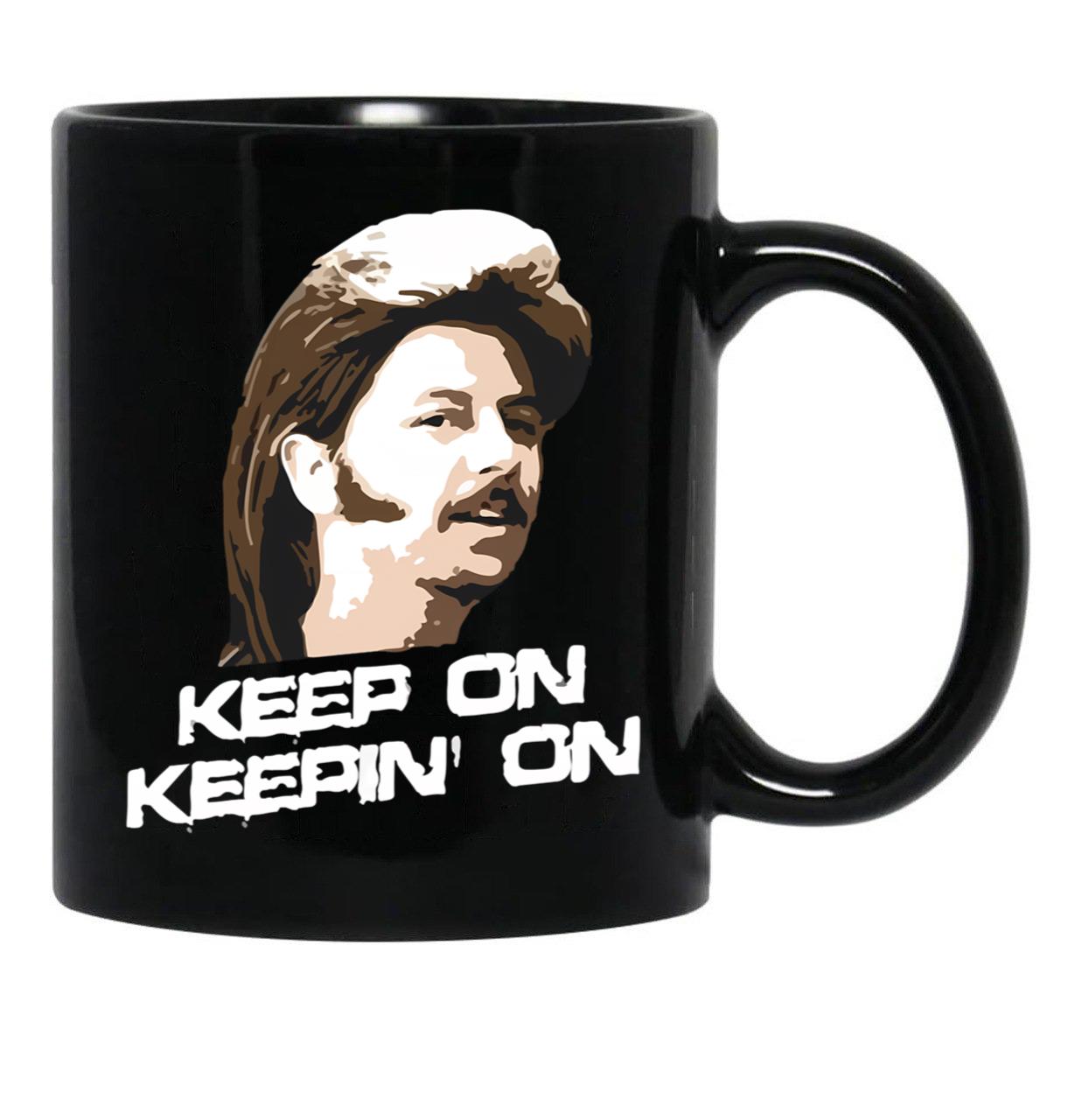 Retro Joe Dirt Keeping On 4Th Of July Men Women Black Coffee Mug - Black
