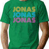 Retro Jonas T-Shirt for Men & Women, T-Shirts Graphic Tee - Green