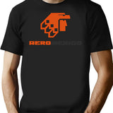 Retro Logo Aeromexico T-Shirt for Men & Women, T-Shirts Graphic Tee - Black