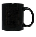 Retro Monsters Black Coffee Mug, Gift Coffee Mug - Black