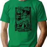 Retro Monsters Premium Heavyweight Cotton T-Shirt - Green