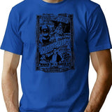 Retro Monsters Premium Heavyweight Cotton T-Shirt - Blue