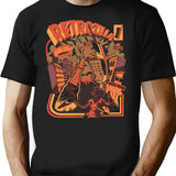 Retro Phonezilla T-Shirt for Men & Women, T-Shirts Graphic Tee - Black