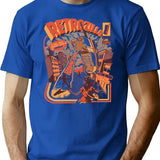 Retro Phonezilla T-Shirt for Men & Women, T-Shirts Graphic Tee - Blue