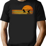 Retro Vintage Fishing Gift For Fishing Lovers T-Shirt for Men & Women, T-Shirts Graphic Tee - Black