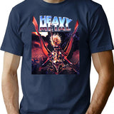 Retro Vintage Heavy-Movie Men Women Funny Metal-Tshirt T-Shirt T-Shirt for Men & Women, T-Shirts Graphic Tee - Navy