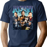 Retro Vintage Ja Crispy Sal T-Shirt for Men & Women, T-Shirts Graphic Tee - Navy