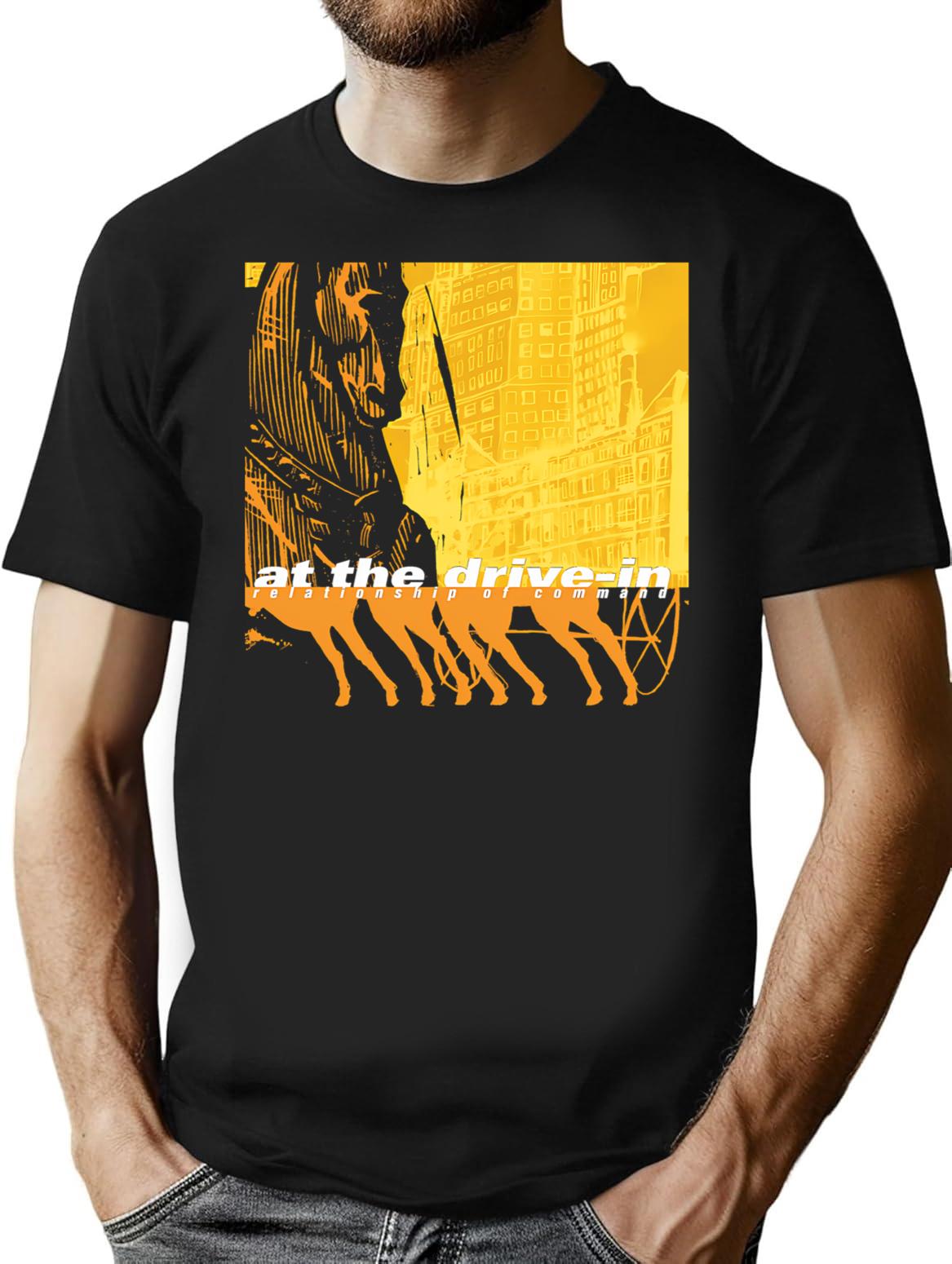 Retro Vintage The Movies Drive In Women Men T-Shirt for Men & Women, T-Shirts Graphic Tee - Black