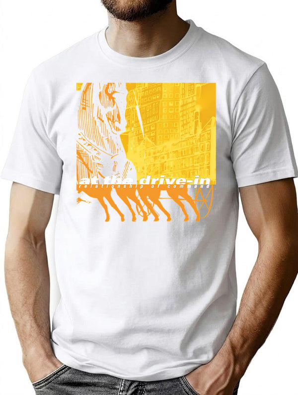 Retro Vintage The Movies Drive In Women Men T-Shirt for Men & Women, T-Shirts Graphic Tee - White