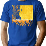 Retro Vintage The Movies Drive In Women Men T-Shirt for Men & Women, T-Shirts Graphic Tee - Blue