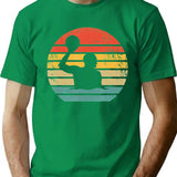 Retro Water Polo Player Vintage Waterpolo H2O Polo T-Shirt for Men & Women, T-Shirts Graphic Tee - Green