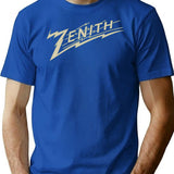 Retro Zenith T-Shirt for Men & Women, T-Shirts Graphic Tee - Blue