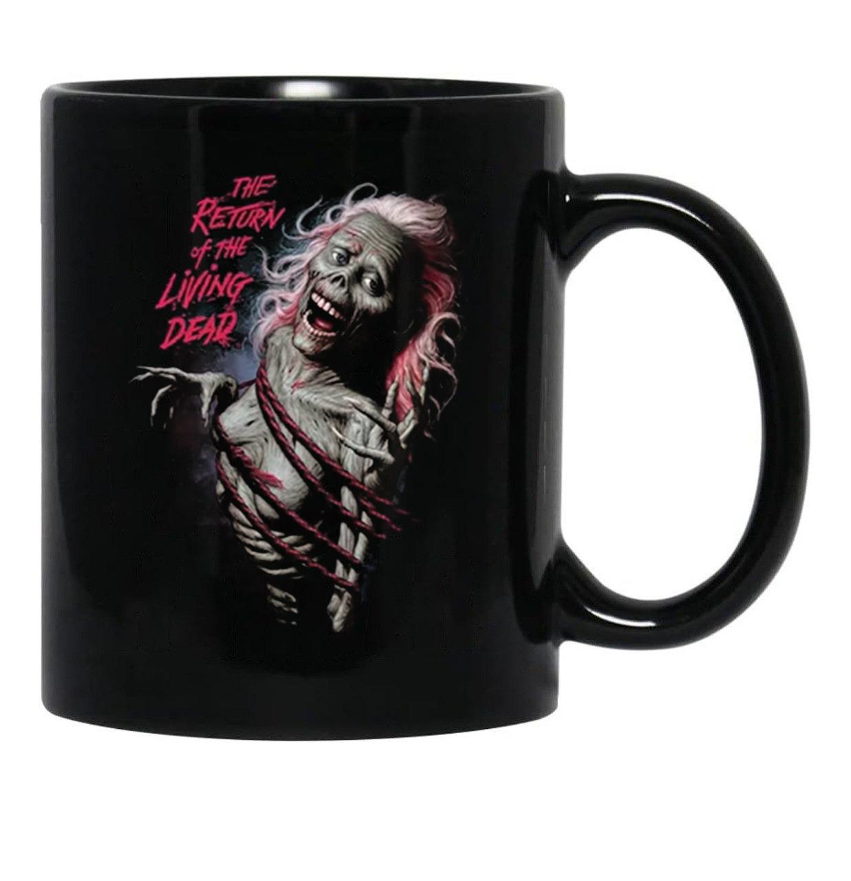 Return of The Living Dead Feel Myself Rotting Black Coffee Mug, Gift Coffee Mug - Black
