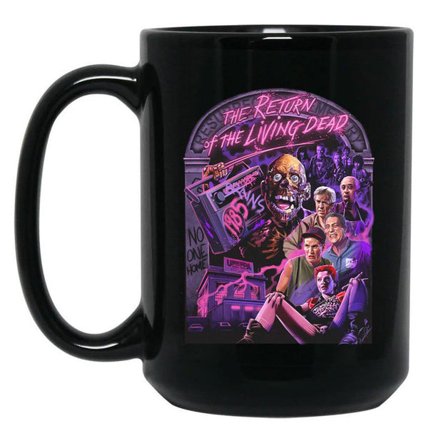 Return of The Living Dead No One Home Black Coffee Mug, Gift Coffee Mug - Black