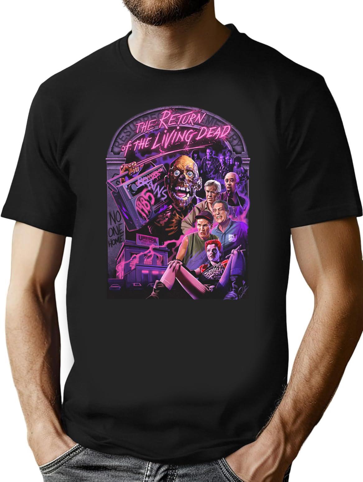 Return of The Living Dead No One Home Premium Heavyweight Cotton T-Shirt - Black