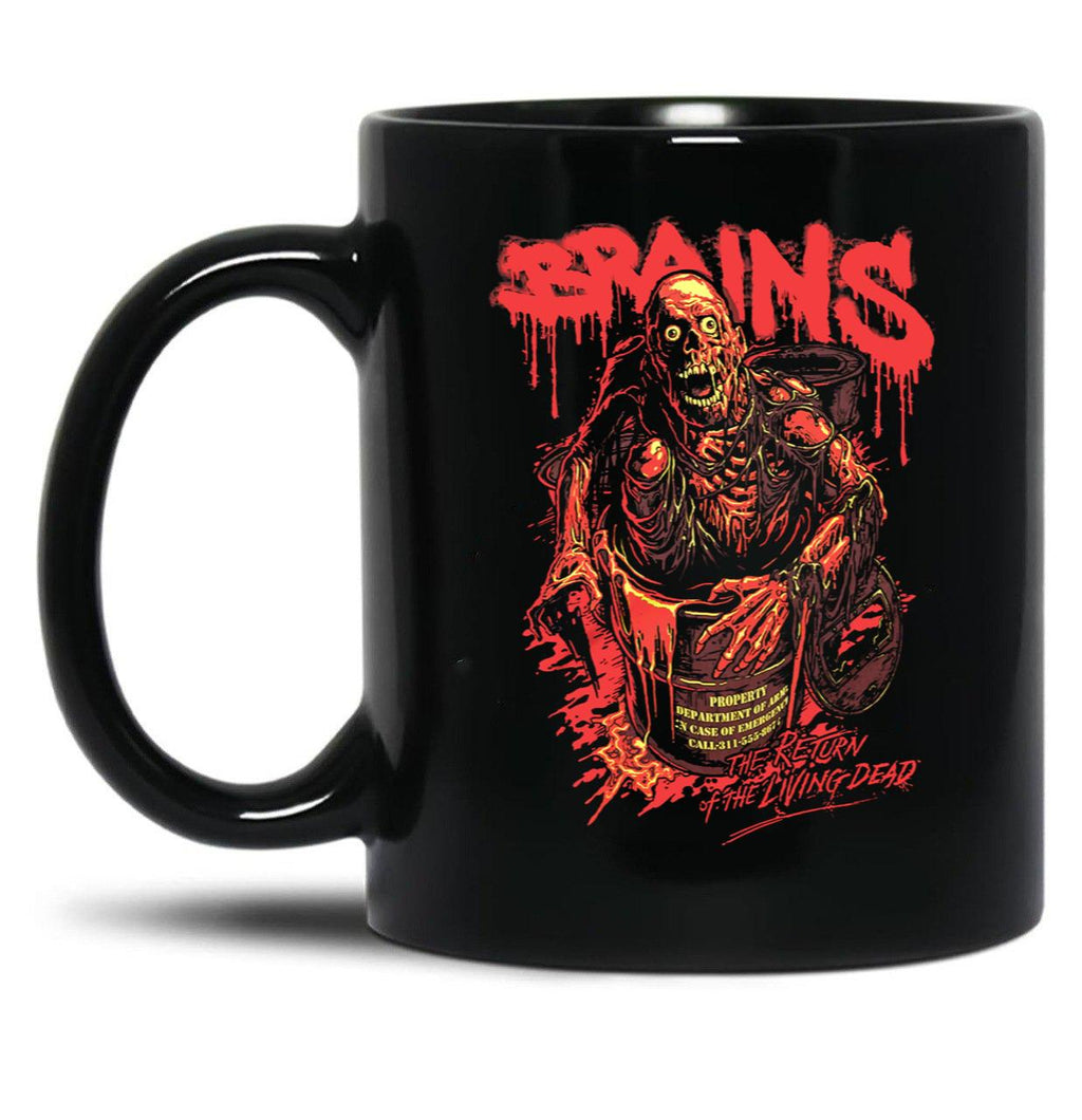 Return of The Living Dead Tarman Black Coffee Mug, Gift Coffee Mug