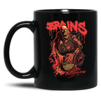 Return of The Living Dead Tarman Black Coffee Mug, Gift Coffee Mug