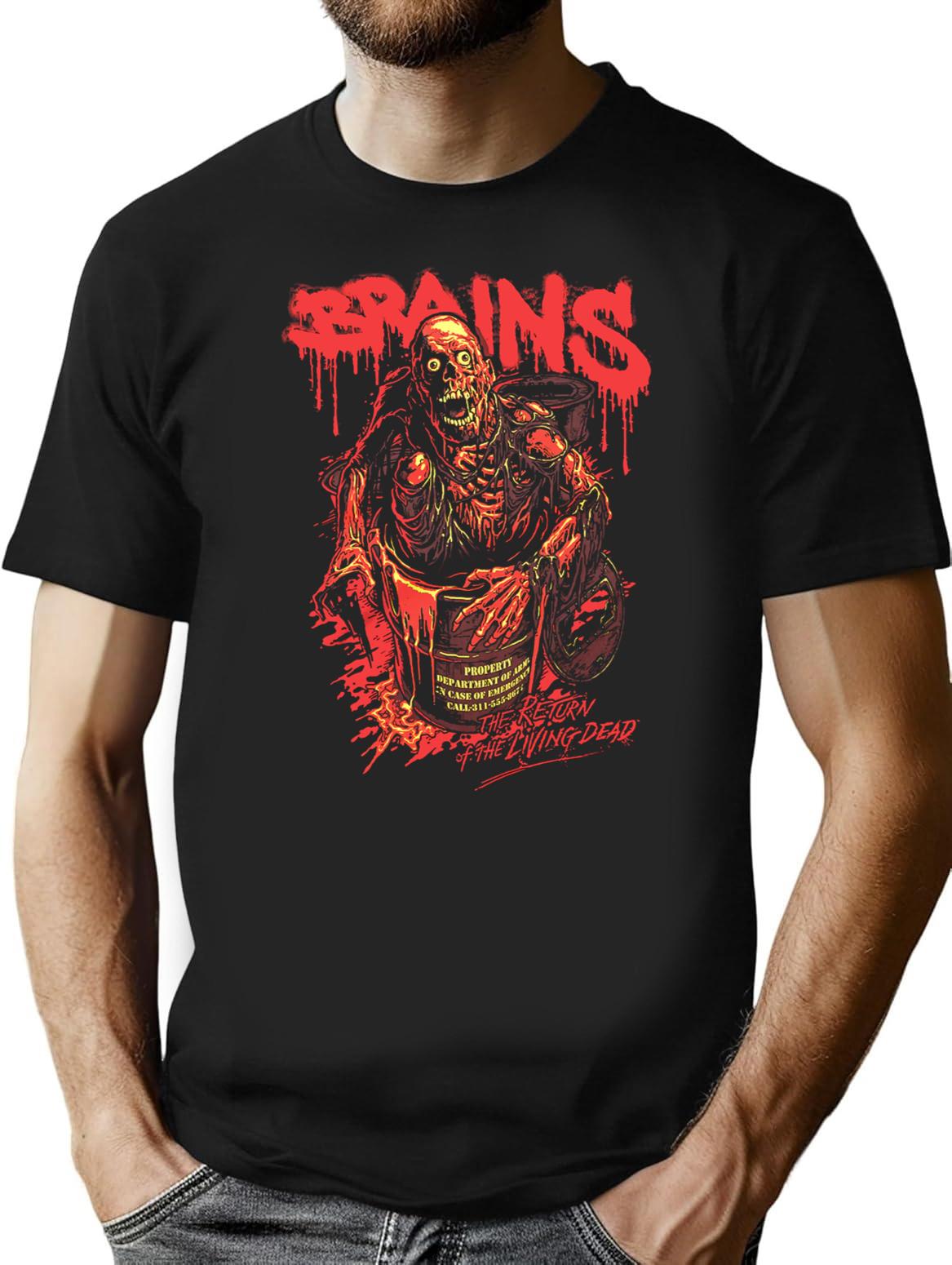 Return of The Living Dead Tarman Premium Heavyweight Cotton T-Shirt - Black