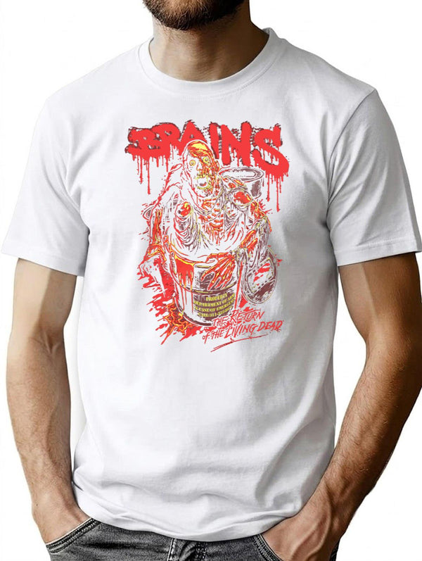 Return of The Living Dead Tarman Premium Heavyweight Cotton T-Shirt - White