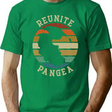 Reunite Pangea - Funny Humor T-Shirt for Men & Women, T-Shirts Graphic Tee - Green