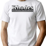 Rhodes Electric Piano Logo. T-Shirt for Men & Women, T-Shirts Graphic Tee - White