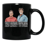 Rick And Marty Lagina Wit Hair Money Black Coffee Mug, Gift Coffee Mug - Black