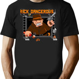Rick Dangerous Essential T Shirt T-Shirt for Men & Women, T-Shirts Graphic Tee - Black