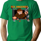 Rick Dangerous Essential T Shirt T-Shirt for Men & Women, T-Shirts Graphic Tee - Green