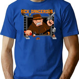 Rick Dangerous Essential T Shirt T-Shirt for Men & Women, T-Shirts Graphic Tee - Blue