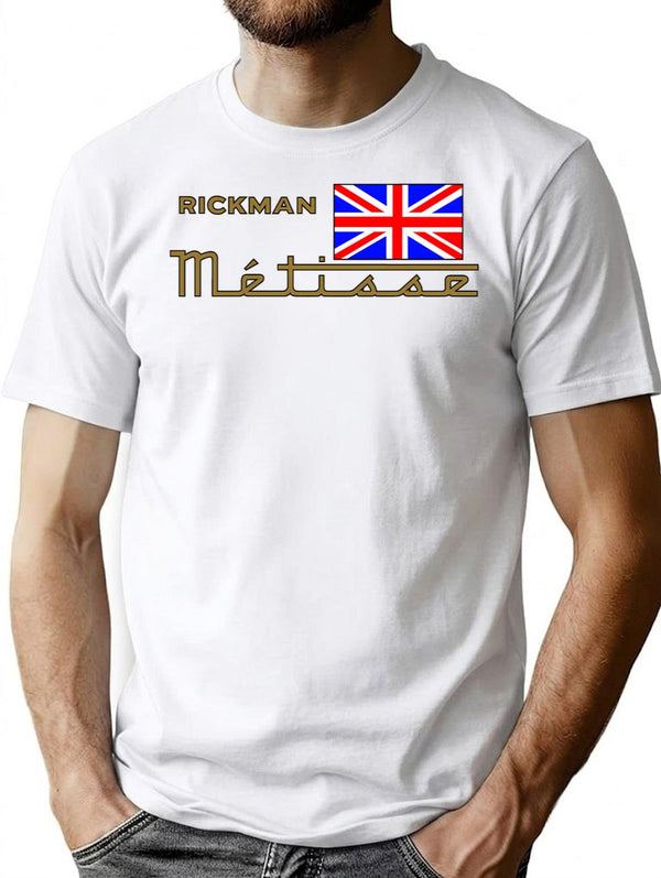 Rickman Metisse Vintage Shirt T-Shirt for Men & Women, T-Shirts Graphic Tee - White