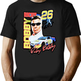 Ricky Bobby Vintage Racing T-Shirt for Men & Women, T-Shirts Graphic Tee - Black