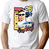Ricky Bobby Vintage Racing T-Shirt for Men & Women, T-Shirts Graphic Tee - White
