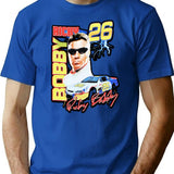 Ricky Bobby Vintage Racing T-Shirt for Men & Women, T-Shirts Graphic Tee - Blue