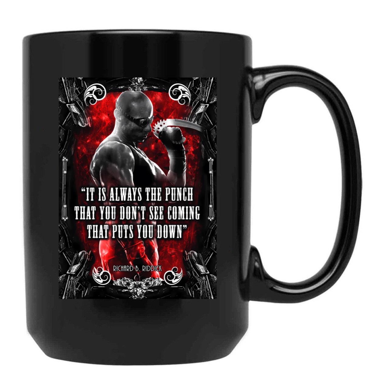 Riddick Furian Quote Black Coffee Mug, Gift Coffee Mug