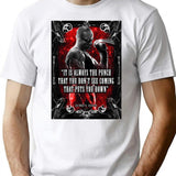 Riddick Furian Quote Premium Heavyweight Cotton T-Shirt - White