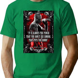 Riddick Furian Quote Premium Heavyweight Cotton T-Shirt - Green