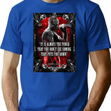 Riddick Furian Quote Premium Heavyweight Cotton T-Shirt - Blue