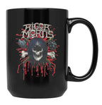 Rigor Mortis 1983 Black Coffee Mug, Gift Coffee Mug