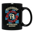 Riverside International Raceway 1957 Black Coffee Mug, Gift Coffee Mug - Black