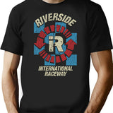 Riverside International Raceway 1957 Premium Heavyweight Cotton T-Shirt - Black
